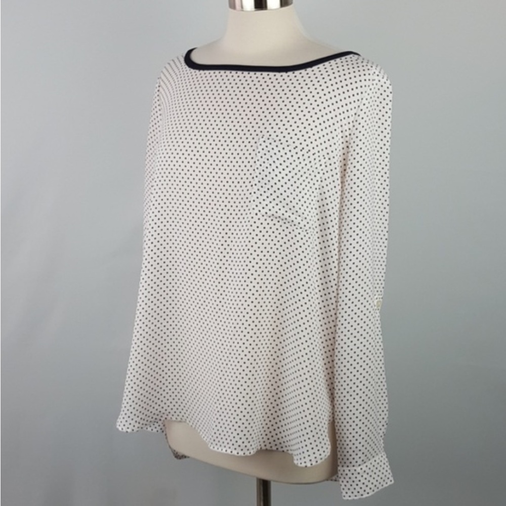 LOFT Polka Dot Blouse